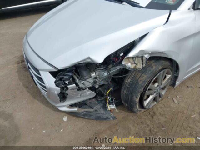 HYUNDAI ELANTRA SEL, 5NPD84LF5JH293075