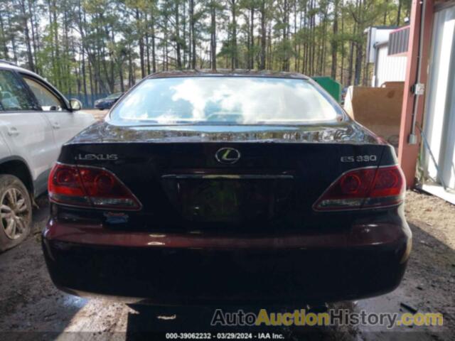 LEXUS ES 330, JTHBA30G365165569