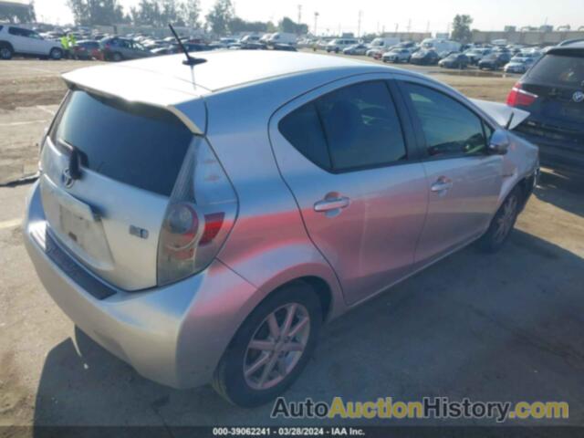 TOYOTA PRIUS C FOUR, JTDKDTB31D1036091