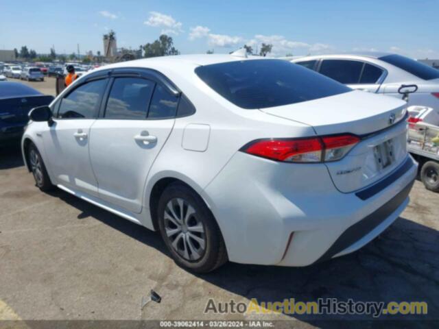 TOYOTA COROLLA HYBRID LE, JTDEBRBE9LJ018881