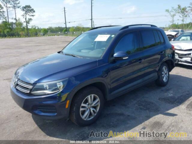 VOLKSWAGEN TIGUAN S, WVGAV7AX7GW603685