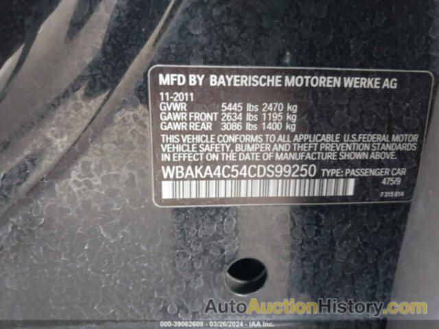 BMW 740I I, WBAKA4C54CDS99250