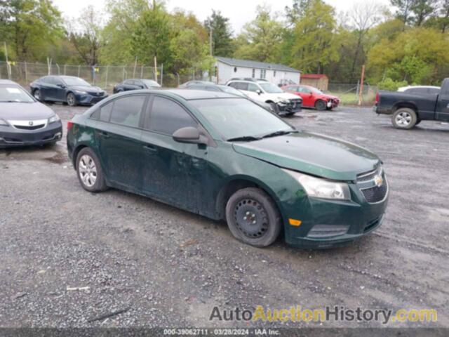 CHEVROLET CRUZE LS AUTO, 1G1PA5SG8E7181424