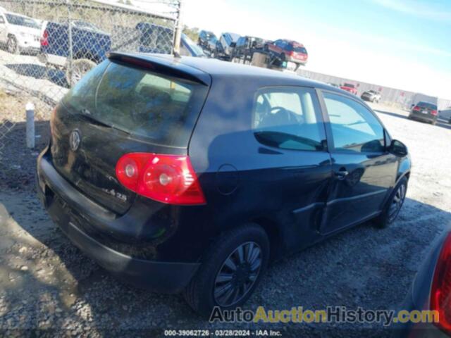 VOLKSWAGEN RABBIT S, WVWBA71K59W005655