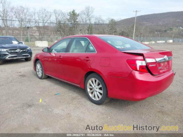 TOYOTA CAMRY XLE, 4T1BF1FK8CU606936