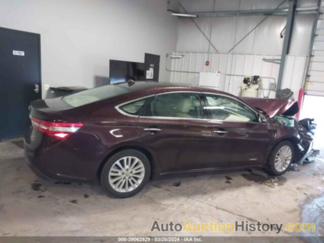 TOYOTA AVALON HYBRID LIMITED, 4T1BD1EB8DU005888