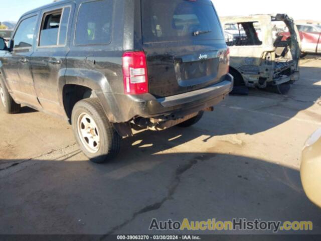 JEEP PATRIOT SPORT, 1C4NJPBA3GD525185