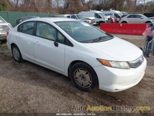 HONDA CIVIC HF, 2HGFB2F67CH324270