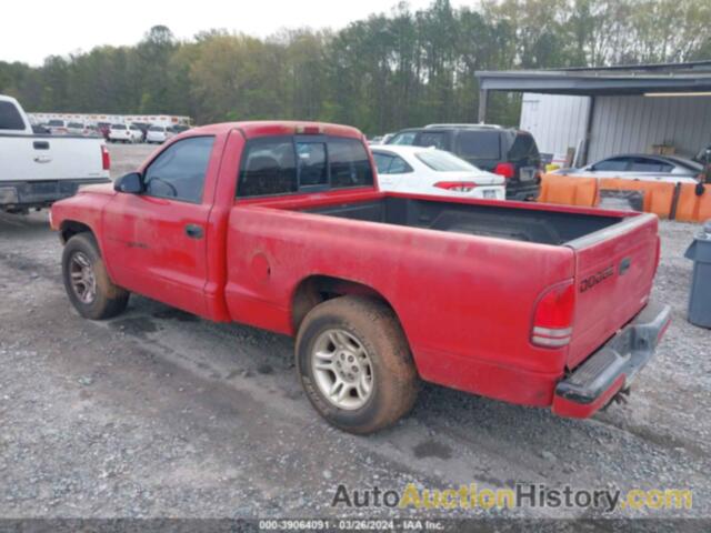 DODGE DAKOTA SLT/SPORT, 1B7FL26X11S112927