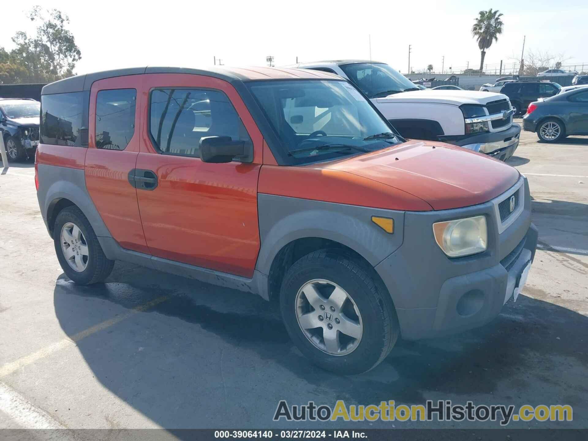 HONDA ELEMENT EX, 5J6YH27543L036179