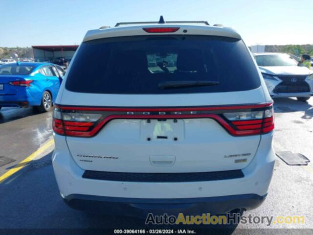 DODGE DURANGO LIMITED, 1C4RDJDG8EC464460