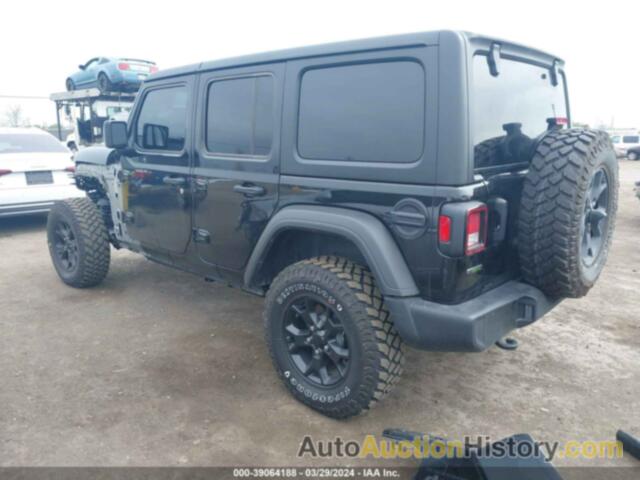 JEEP WRANGLER 4-DOOR WILLYS 4X4, 1C4HJXDM8PW600262