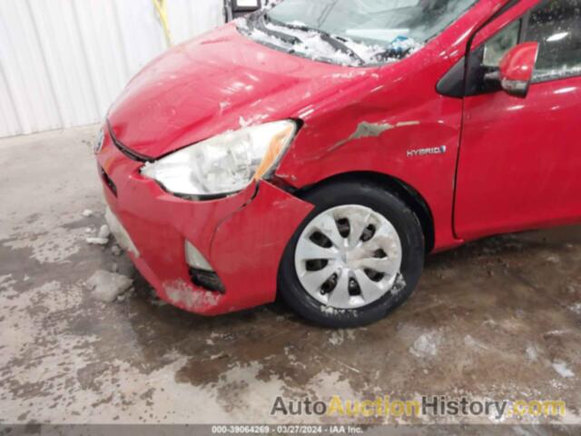 TOYOTA PRIUS C, JTDKDTB33D1551609