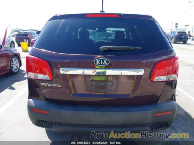 KIA SORENTO LX, 5XYKT3A11DG335633