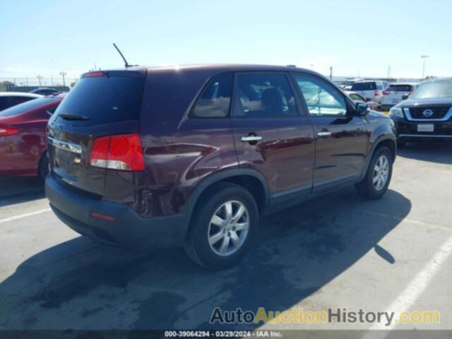 KIA SORENTO LX, 5XYKT3A11DG335633