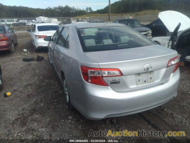 TOYOTA CAMRY L, 4T1BF1FK5CU502498