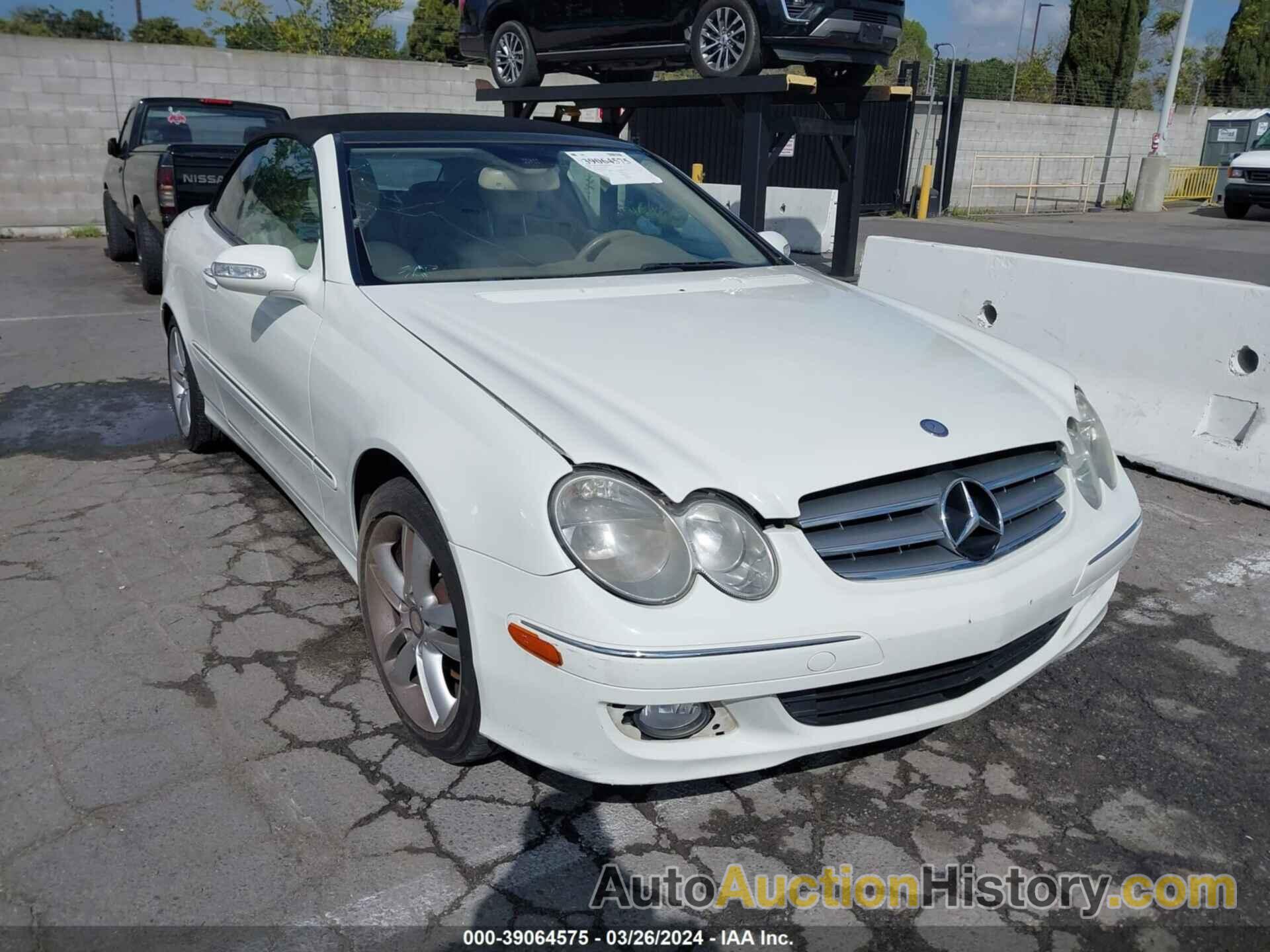 MERCEDES-BENZ CLK 350, WDBTK56F58F256187