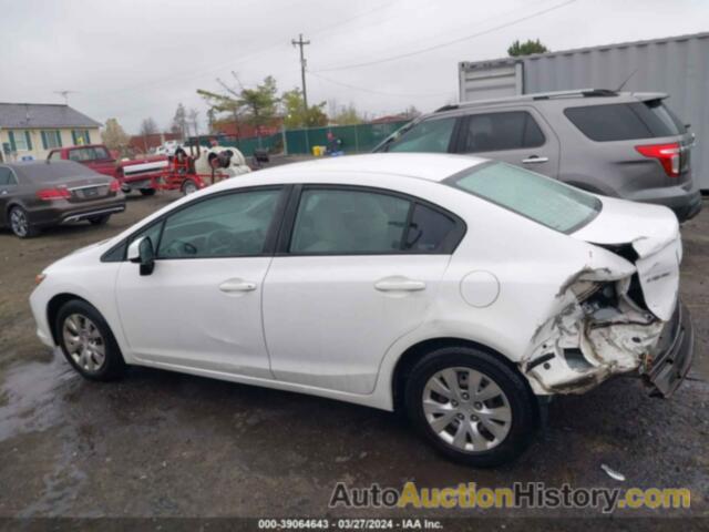 HONDA CIVIC LX, 2HGFB2F53CH561412