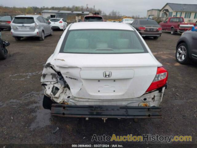 HONDA CIVIC LX, 2HGFB2F53CH561412