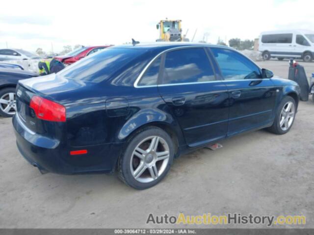 AUDI A4 2.0T, WAUAF78E18A124163