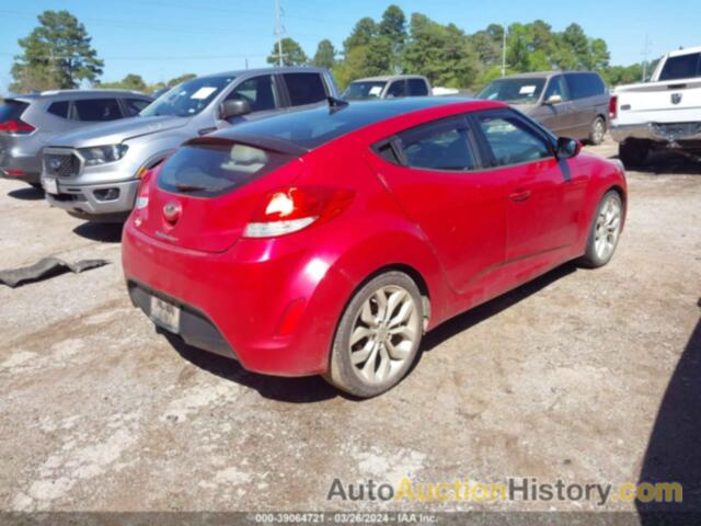 HYUNDAI VELOSTER BASE W/GRAY, KMHTC6AD2DU134303