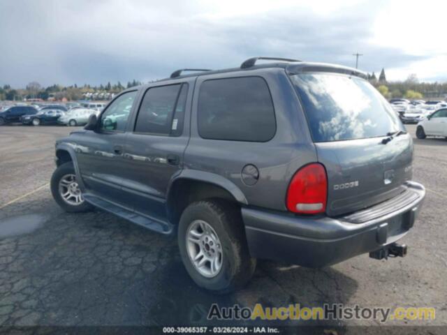 DODGE DURANGO SLT, 1D8HS48Z23F507749