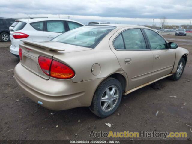 OLDSMOBILE ALERO GL1, 1G3NL52FX4C139956