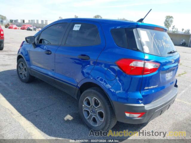 FORD ECOSPORT S, MAJ3S2FE5MC452624