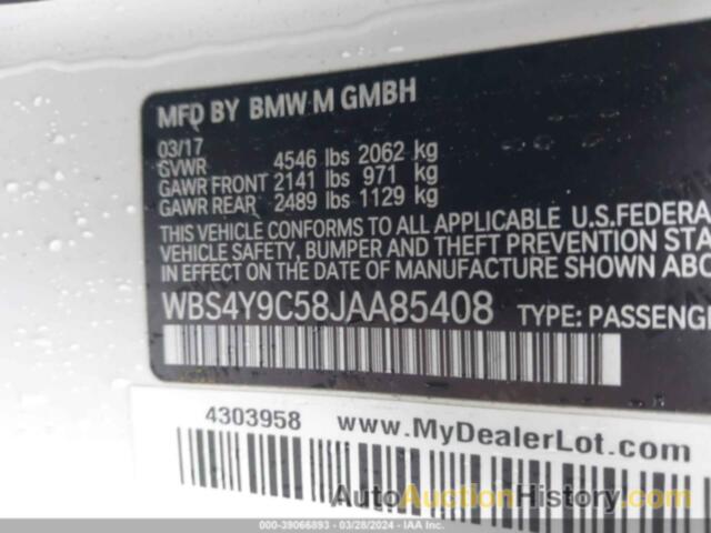 BMW M4, WBS4Y9C58JAA85408