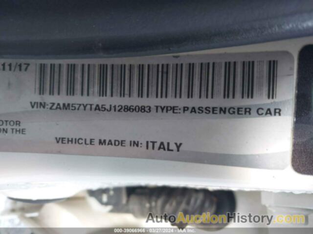 MASERATI GHIBLI S Q4, ZAM57YTA5J1286083