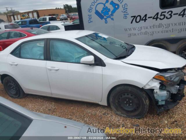 TOYOTA COROLLA L/LE/XLE/SE/XSE, 2T1BURHE4KC146038