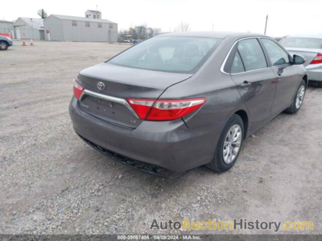 TOYOTA CAMRY LE, 4T4BF1FK3GR579656
