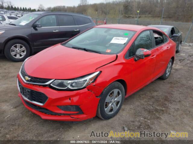 CHEVROLET CRUZE LS AUTO, 1G1BC5SM9J7142930