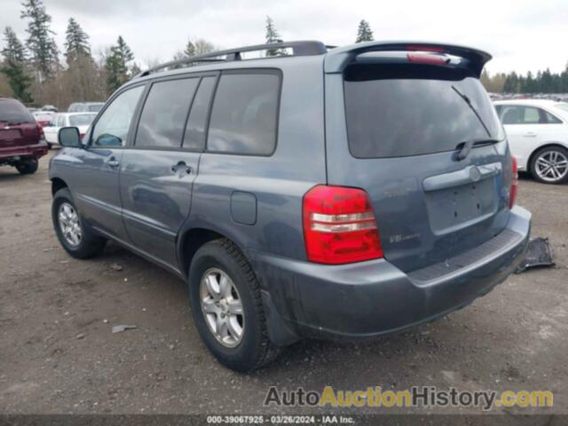 TOYOTA HIGHLANDER LIMITED V6/V6, JTEHF21A020069953