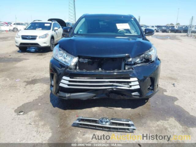 TOYOTA HIGHLANDER XLE, 5TDKZRFH7KS349382