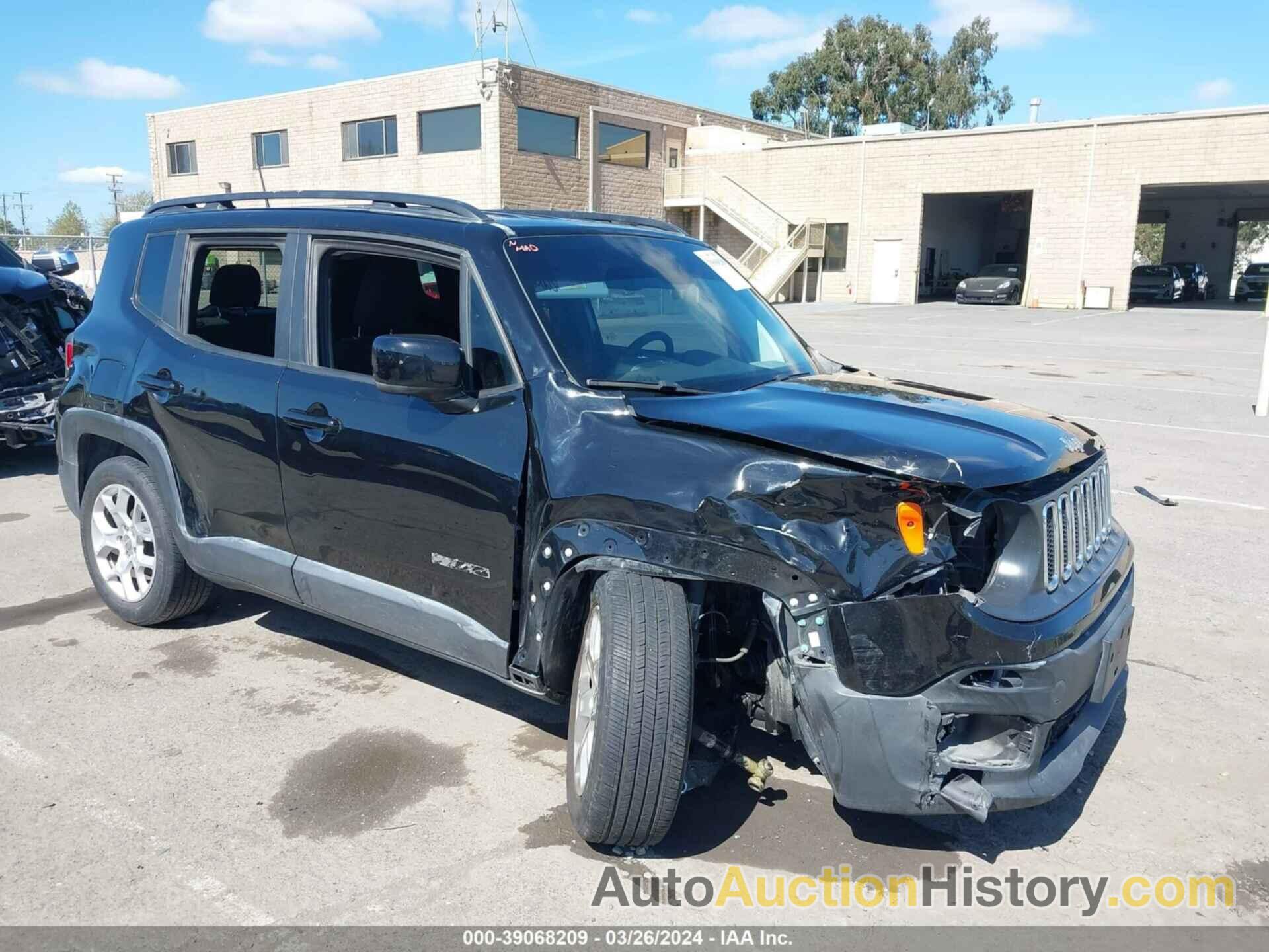 JEEP RENEGADE LATITUDE FWD, ZACCJABB0JPJ06830