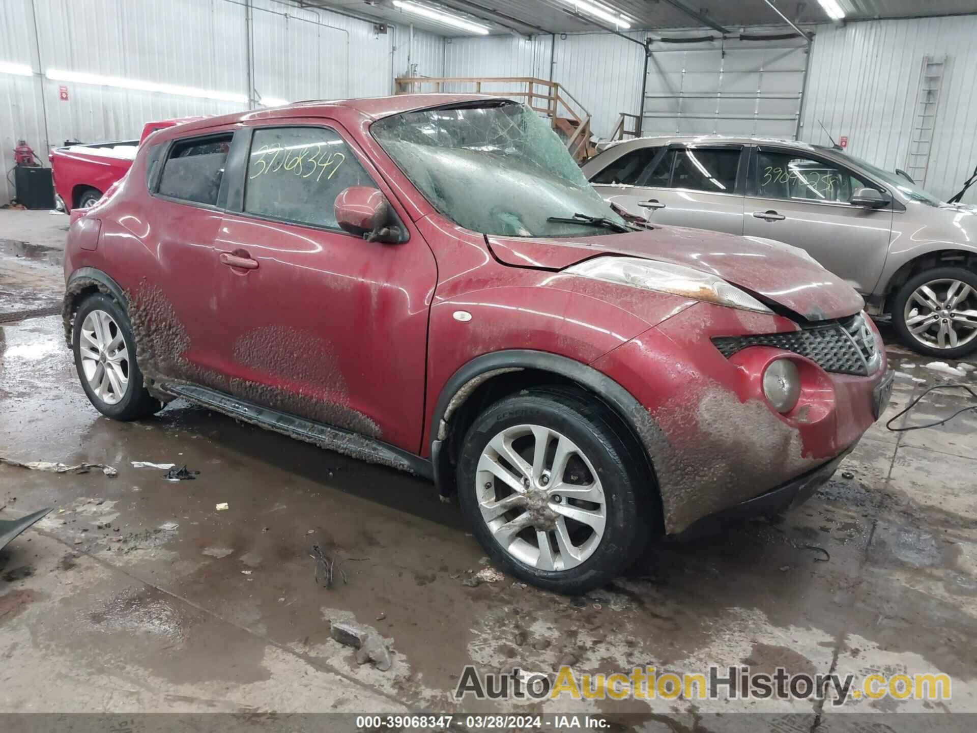 NISSAN JUKE S/SV/SL, JN8AF5MV4BT008873