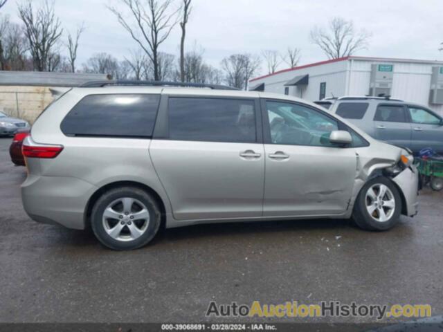 TOYOTA SIENNA LE 8 PASSENGER, 5TDKZ3DC3HS828492