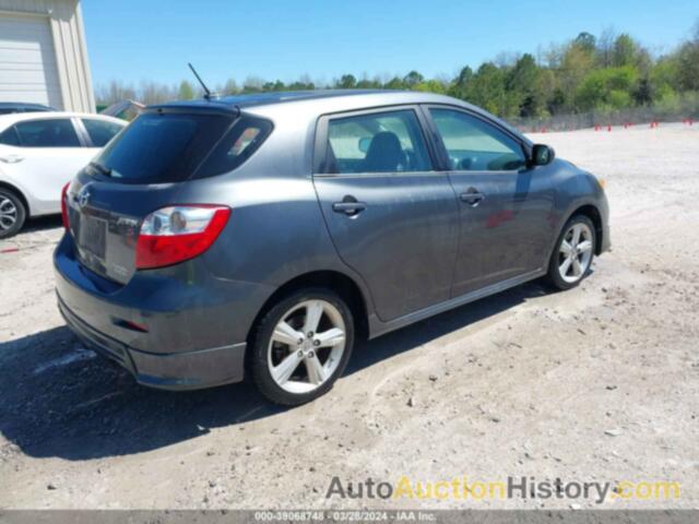 TOYOTA MATRIX S, 2T1KE40E19C011556