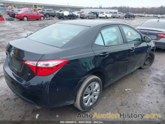 TOYOTA COROLLA LE, 2T1BURHE0FC481030