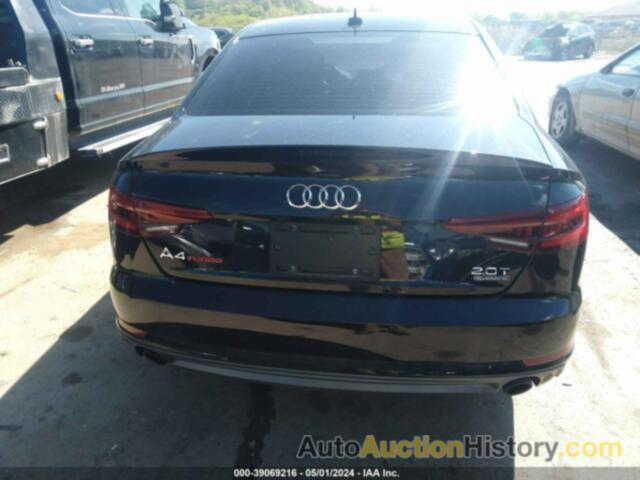 AUDI A4 2.0T PREMIUM/2.0T TECH PREMIUM, WAUDNAF47JN017320