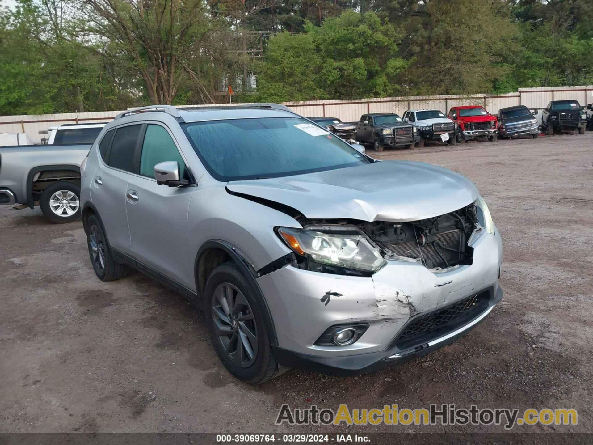 NISSAN ROGUE S/SL/SV, 5N1AT2MT4GC849046