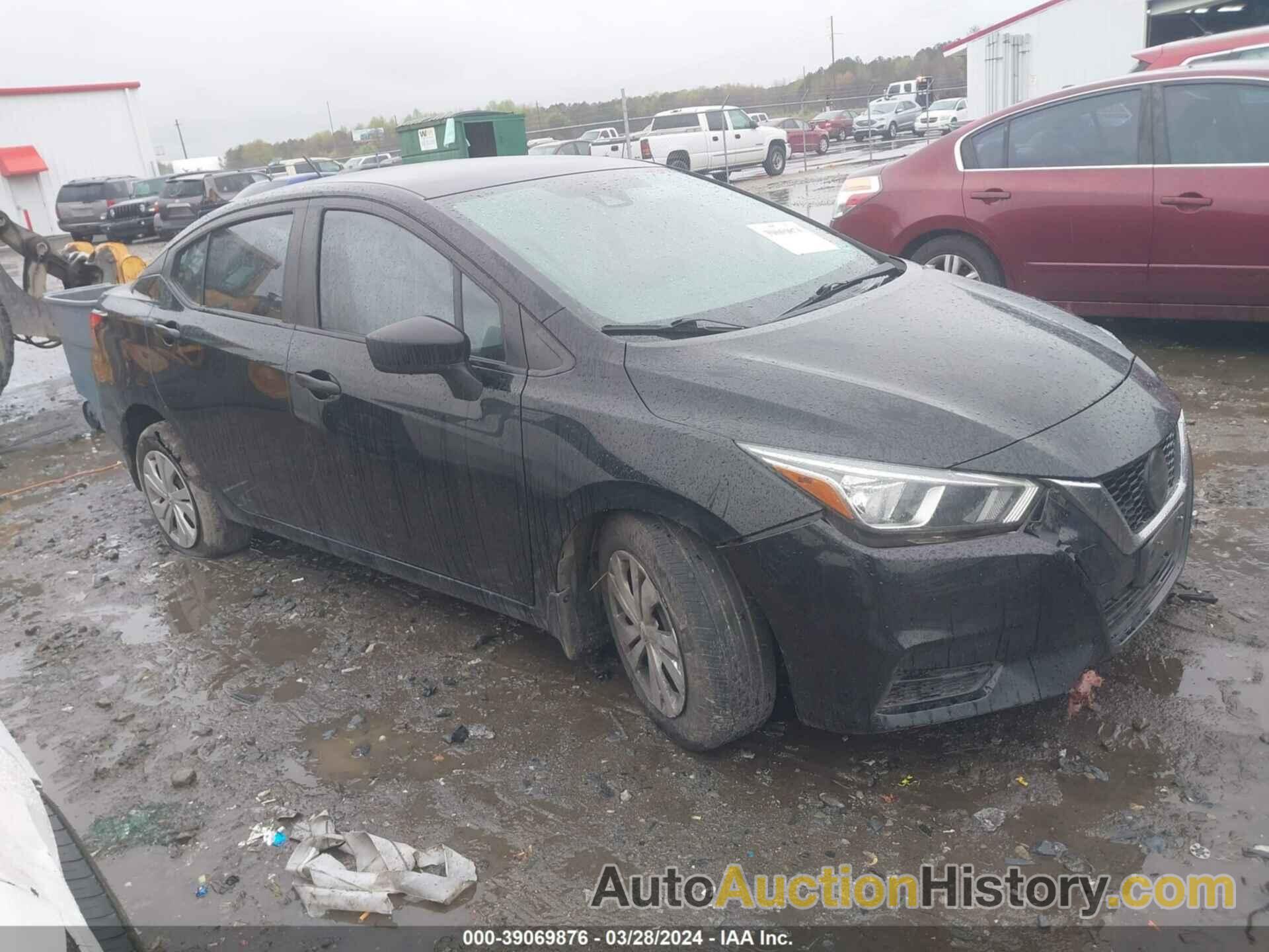 NISSAN VERSA S 5-SPEED MANUAL TRANSMISSION, 3N1CN8BV6LL883389