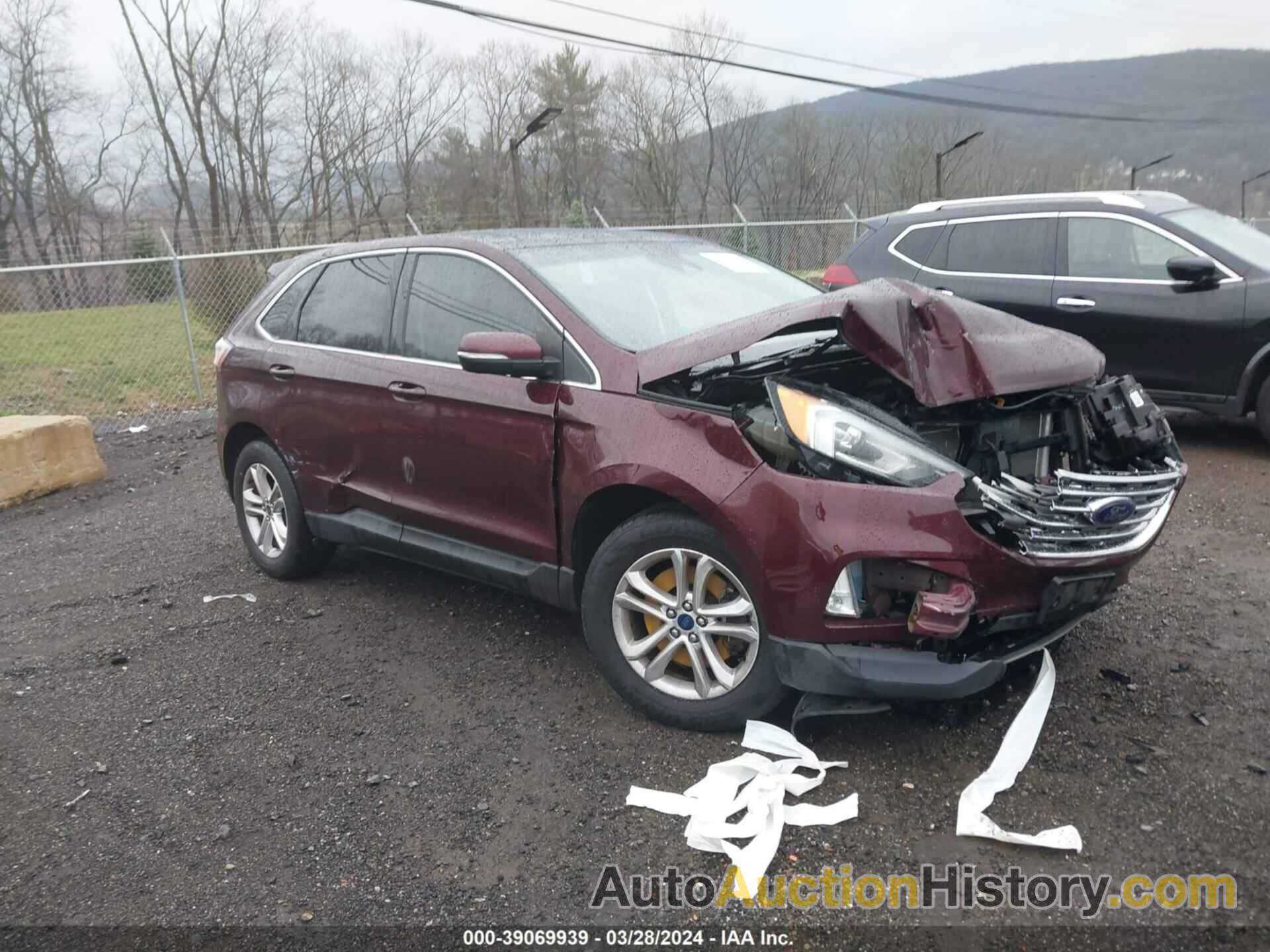 FORD EDGE SEL, 2FMPK4J95KBB59154