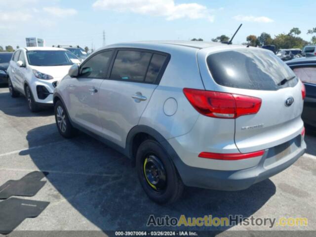 KIA SPORTAGE LX, KNDPB3AC9E7656411