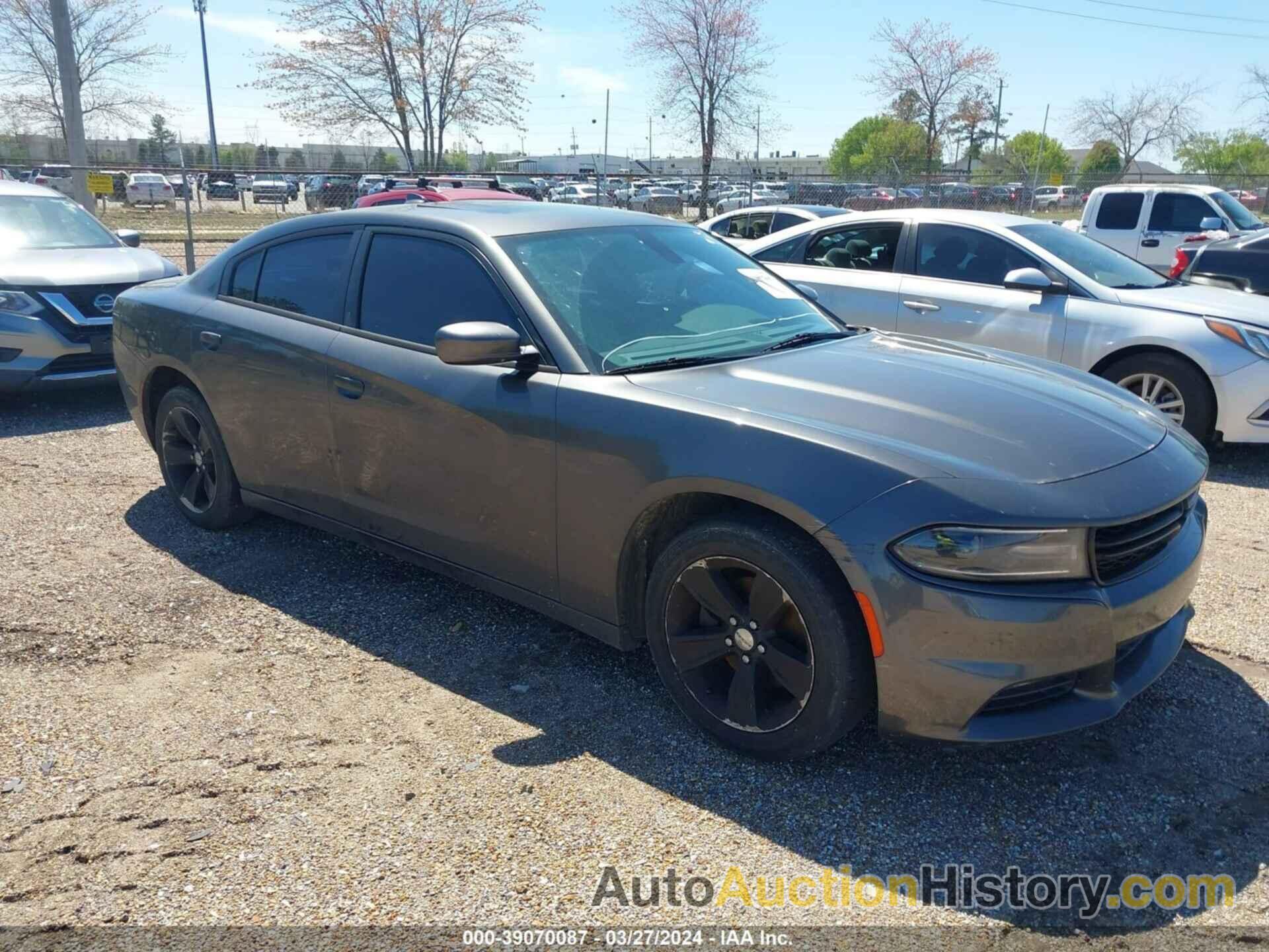 DODGE CHARGER SXT, 2C3CDXHGXFH784062