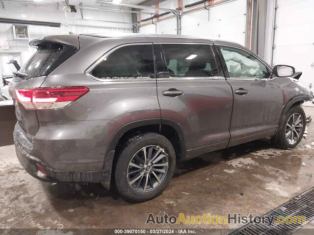 TOYOTA HIGHLANDER XLE, 5TDJZRFH0JS560983