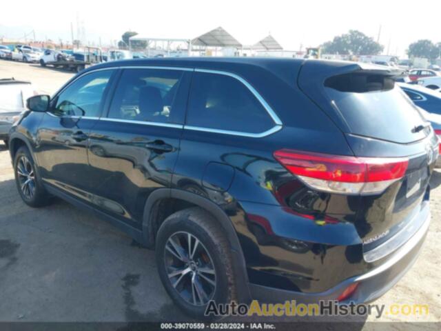 TOYOTA HIGHLANDER LE, 5TDZZRFH6KS300267