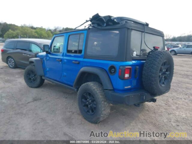 JEEP WRANGLER UNLIMITED WILLYS SPORT 4X4, 1C4HJXDG2MW801774