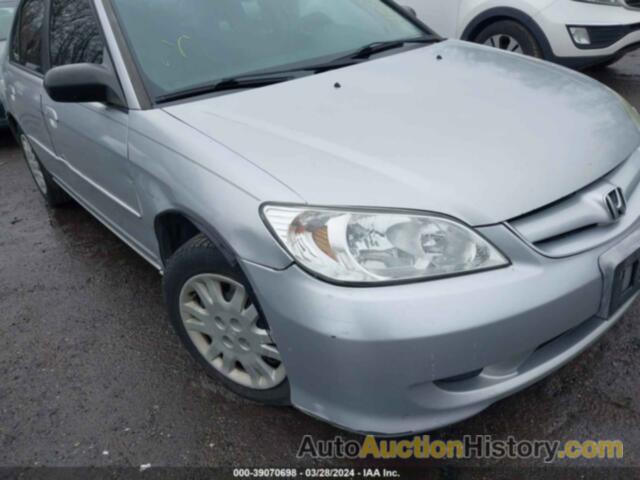 HONDA CIVIC LX, 2HGES16515H552457